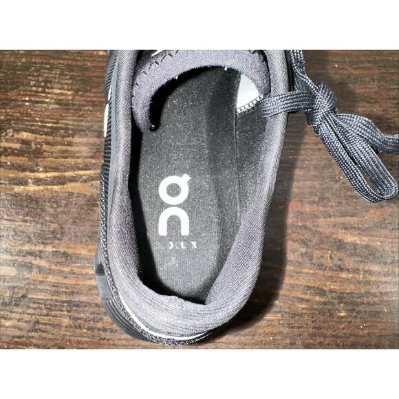 On Cloud X 3 60.98696 Black Silver Sneakers Shoes Womens Size 7 EUC - Picture 6 of 11